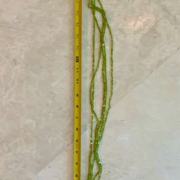 Lovely 4 Strand Peridot Necklace - Picture 5 of 5